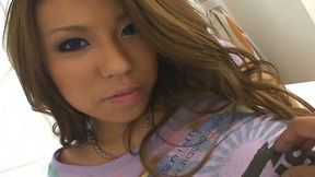 Pov video with seductive oriental chick Romihi Nakamura