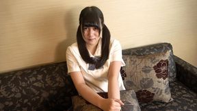 uncensored, 18-year-old japanese black-haired beauty, uniform cosplay. blowjob and creampie sex. 1