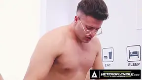 Is Visited By Neighbor Ends Up Getting Anal Creampied - Clark Delgaty And Rocky Vallarta