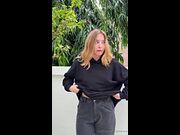 I want your mouth on my tits now
