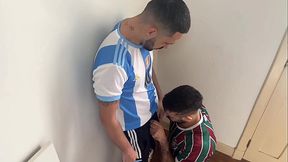 argentina le rompe el orto al brasilero despues del partido