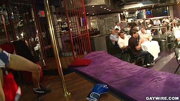 GAYWIRE - What's On The Menu At Our Party Today? Fatherfuckin' Susage, That's What. Open Wide, Fellas!