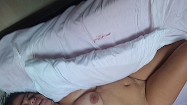 Scotch tape tied up from my hands giving a nice blowjob and behind fucked so good