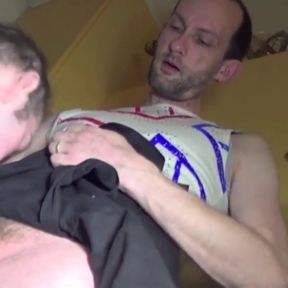 Corben fucked by Stepdaddy in sauna