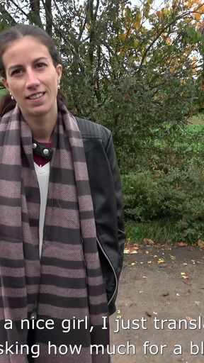 Skinny babe with nice shaped ass is getting a cock and jizz like a slut