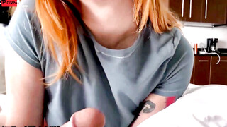 Redhead Step Sister Squirts & Cums On Your Cock - Emma Magnolia - Alex Adams 13