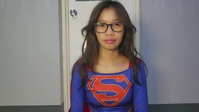 Supergirl Panty Tease