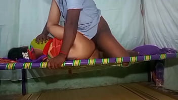 Tamil saree aunty doggy style at homemade