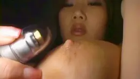 Sweet Asian Babe Rea in Blue Bikini – Steamy Beach Lust Explodes