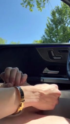 Jacking off before going into work