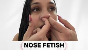 I blow my nose, I show you everything