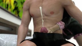 Burning Boundaries 5: Lara's After Shower Handjob on Mike, Stepdaughter Watches