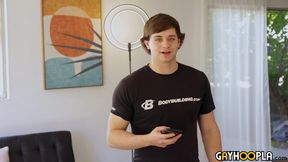 Thicc Dillon James Shows Off Masterful Masturbation -GayHoopla