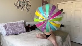 Blowing up My Inflatable Ball Pt 2