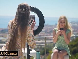 The Influencer's Glamorous Break