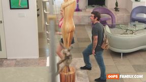 Christie Stevens is a busty ash-blonde tart who is a pro at hardcore sex.