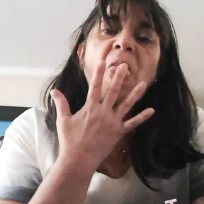 hot slut stepmom gives instructions how to fuck stepson on camera