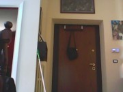 hot maid while vacuumin'