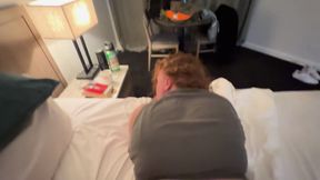 Amateur BBW in a Hotel room