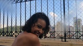 Part 1 Visiting My Friend to Go Skinny Dipping in Her Pool
