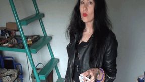 smoke in leather jacket mpg