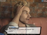 Pandora's Box #12: Cheating slut sucks cock under the table (HD gameplay)