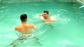 From Pool to Pillows: Horny Jocks Fuck Raw After Swim – Steaming Gay Encounter
