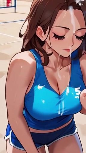 Volleyball Girls Beach Sex Party   Clip 2
