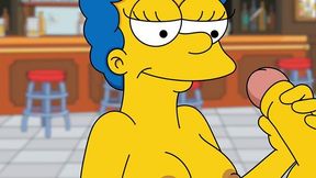 The Simpsons Moe Fucks Marge Doggystyle And Cum In Her Ass With Car Toon And Marge Simpson