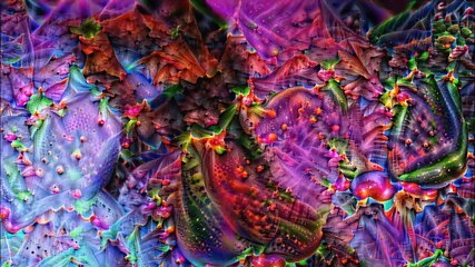 Deep Dream Psychedelic Trippy Striptease