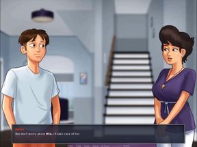Summertime saga part 201 - BDMS fuck attached milf