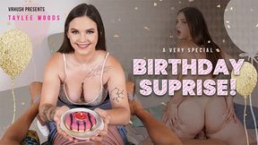 VRHUSH Taylee Wood has a birthday surprise for you