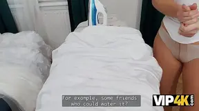 VIP4K. She found the best way to pay off her Debts and Chose Anal sex