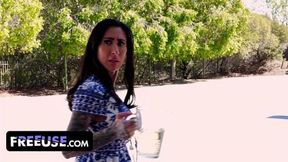 Pixie's Teasing Turns into a Non Stop Orgy with Stepdad and Stepbrother