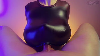 Bouncing Cherries On His Top! Latex Tittyfuck | LilyKoti