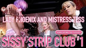 SISSY STRIP CLUB #1: HUMILIATING THE SISSIES