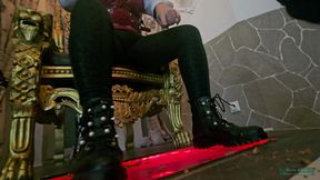 Monika Schmidt Food Crushing Spitting Bootworship Verbal Humiliation