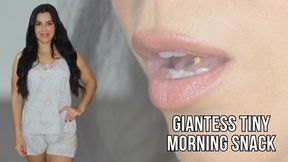 Giantess tiny morning snack - Lalo Cortez and Vanessa