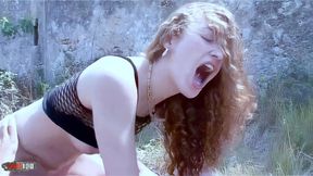 beautiful spanish amateur monica ledesma fucks with pornstar outdoors