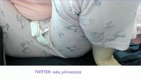 Masturbation in Pajamas - Pussy Caressing in Pajamas