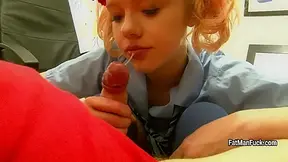 FatManFuck - Kate Blue Blow Job Fmf