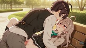 Masha x Masachika - Park Bench Secret Sex
