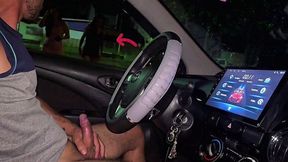 Menage Trois - Flashing His Penis At Two Brunettes In The Square One Night
