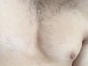 Flexing Chest Muscle POV