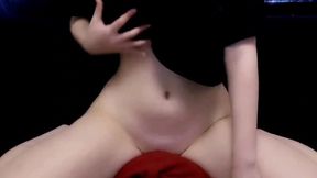 Pillow Replaced A Guy: Got A Powerful Orgasm With Squirt // Female Solo Masturbation