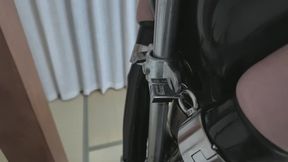 Latex Cheongsam Slave