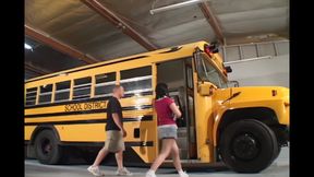 A Young Sasha Knox Takes Him Hard in the Ass Close to the Bus