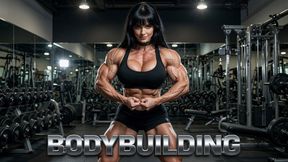 Dominating Muscle Tease - Flexing Power, Vein-Popping Strength & Overpowering Climax
