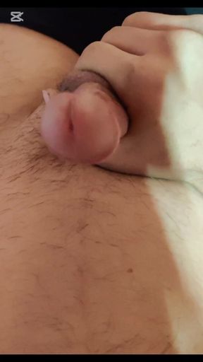 Morning Cum Cute Dick Masturbate