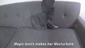 Magic boots make Eve masturbate 05